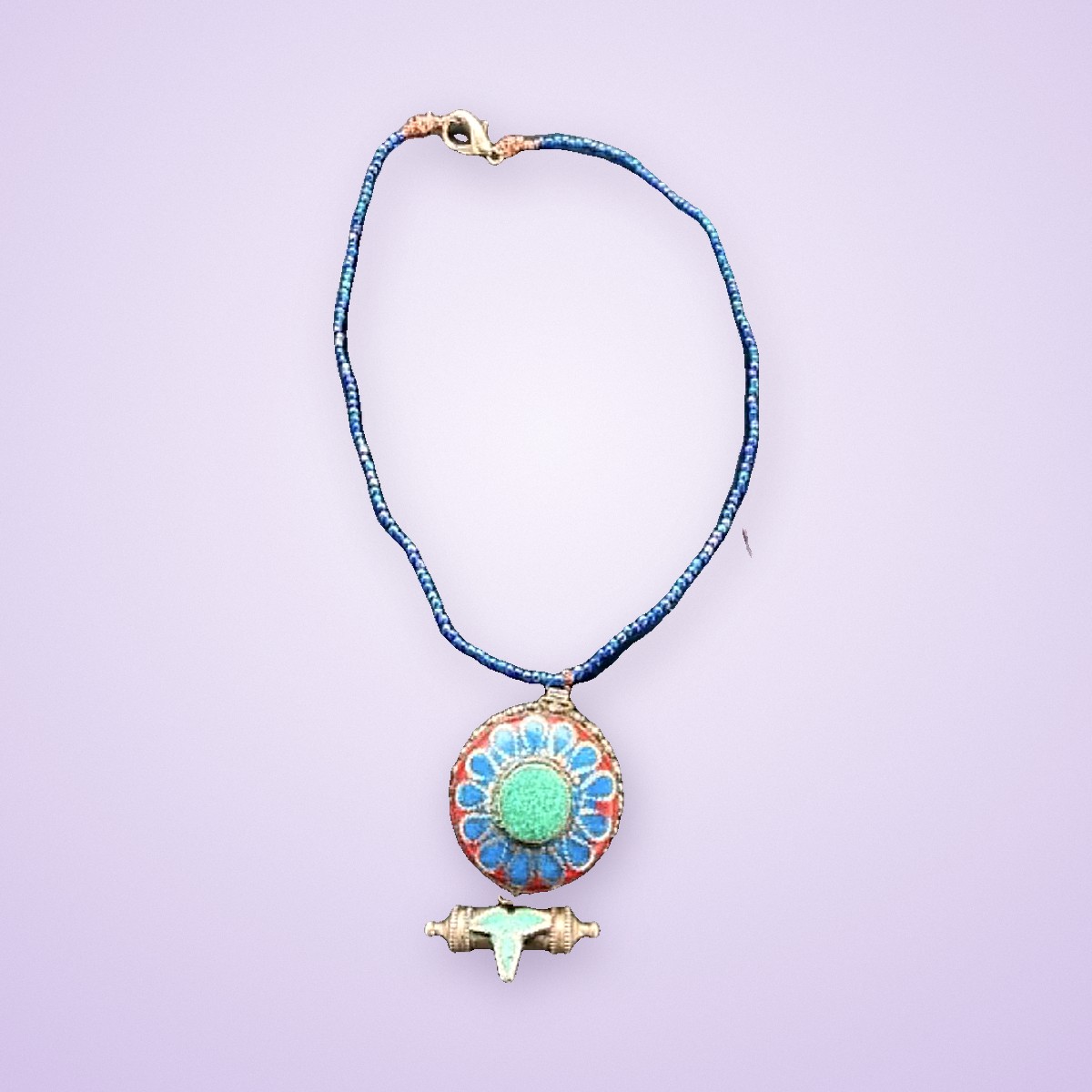 Antique Stash Box Necklace
